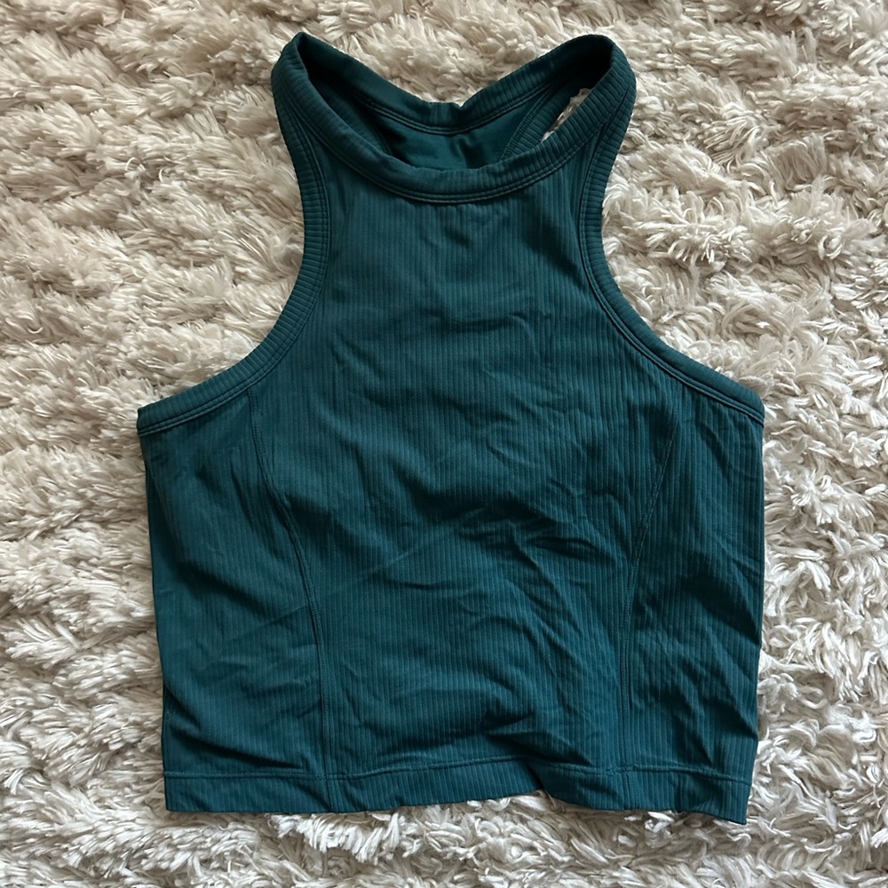 Lululemon ribbed nulu racerback yoga tank top